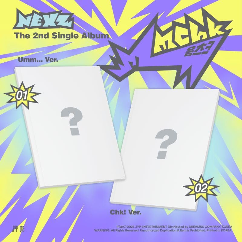 Amazon.co.jp: 一般盤 NEXZ シングル2集アルバム Mmchk 【正規輸入盤